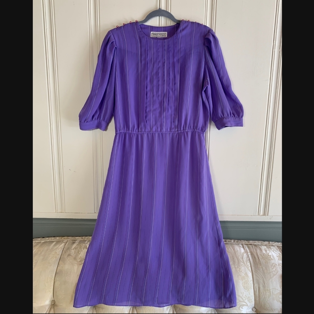 Vintage CottageCore Charlee Allison Eljay Dress